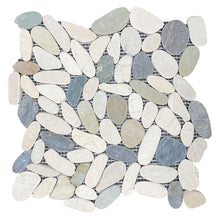 Load image into Gallery viewer, Maniscalco Tile - Botany Bay Pebbles Sliced
